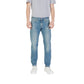 Blue Cotton Skinny Jean