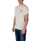 Cream Cotton T-Shirt