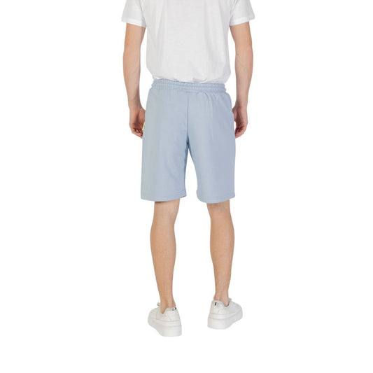 Blue Cotton Bermuda