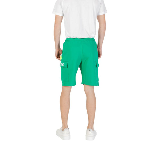 Green Cotton Bermuda