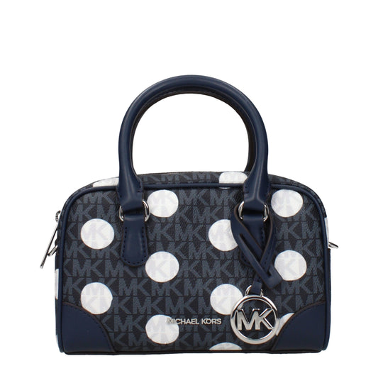 Blue Fabric Handbags