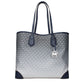 Blue Fabric Shoulder Bags