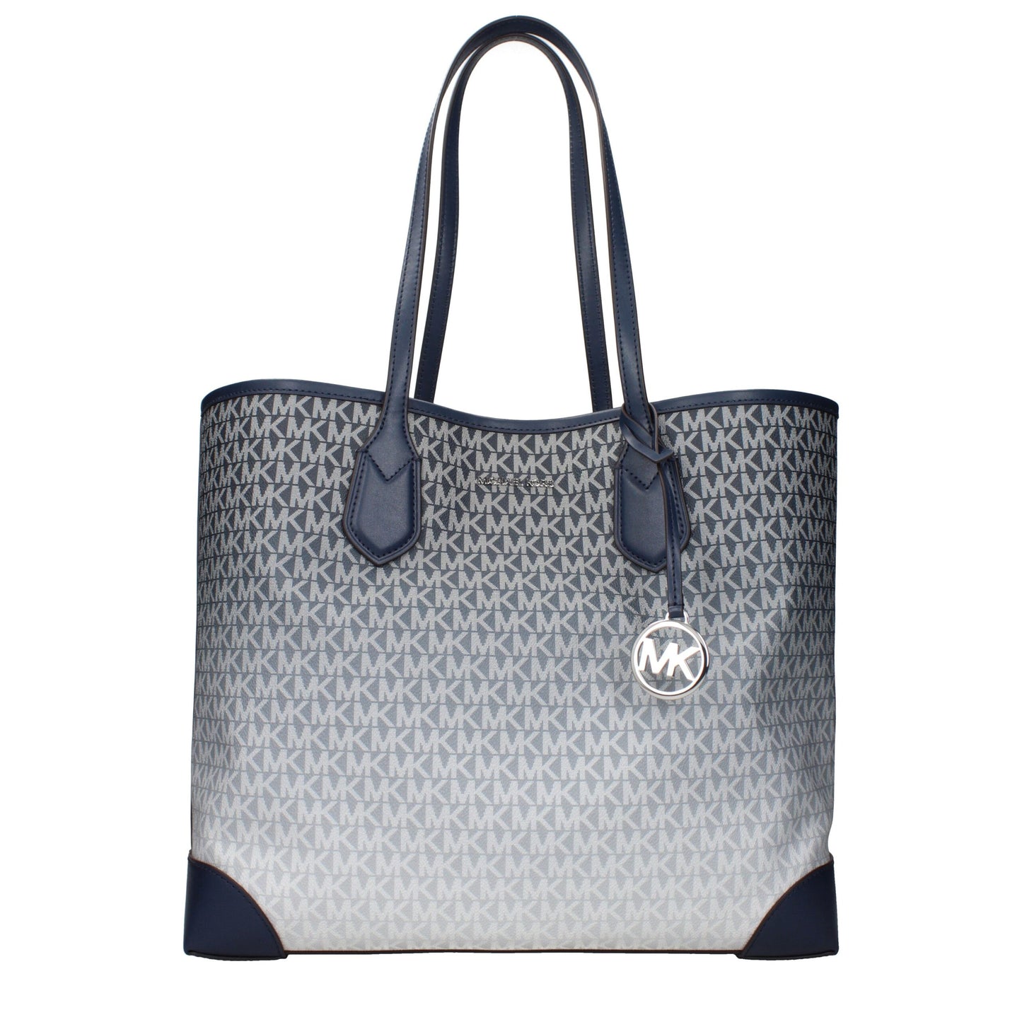 Blue Fabric Shoulder Bags