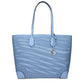 Light Blue Leather Shoulder Bags