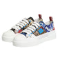 Multicolor Patchwork Low Top Sneakers Shoes