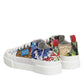 Multicolor Patchwork Low Top Sneakers Shoes