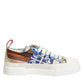 Multicolor Patchwork Low Top Sneakers Shoes