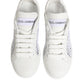White Mesh Inserts Low Top Sneakers Shoes