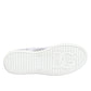 White Mesh Inserts Low Top Sneakers Shoes