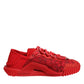 Red Logo Lace Low Top NS1 Sneakers Shoes