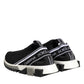 Black Slip On Sorrento Low Top Sneakers Shoes