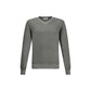 Green V-neck Sweater