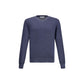 Green V-neck Sweater