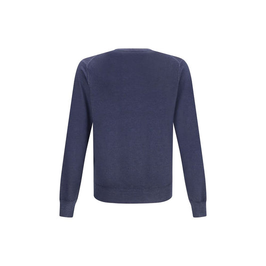 Green V-neck Sweater