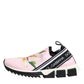Pink Floral Sorrento Low Top Sneakers Shoes