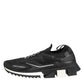 Black SORRENTO Sport Stretch Sneakers Shoes
