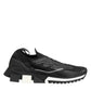 Black SORRENTO Sport Stretch Sneakers Shoes