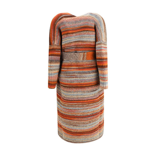 Multicolor Wool Coat