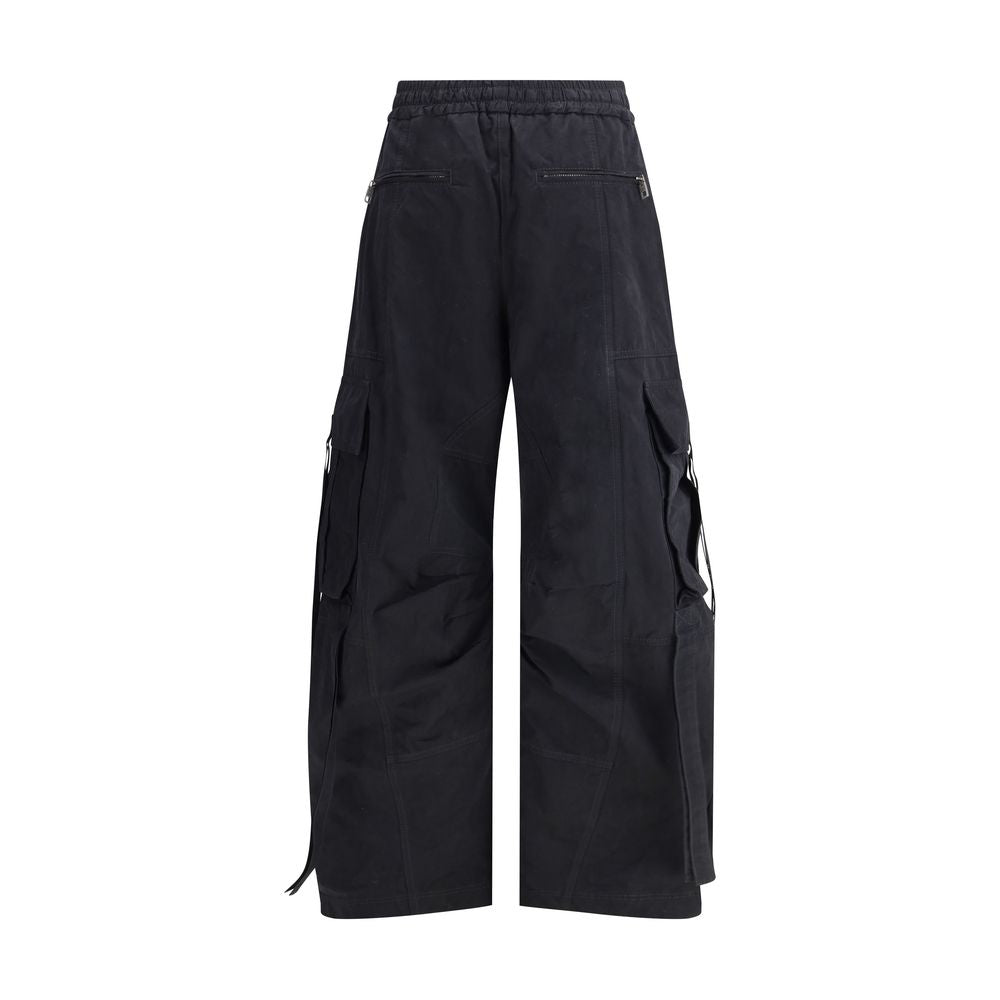 Waxed faille cargo Pants