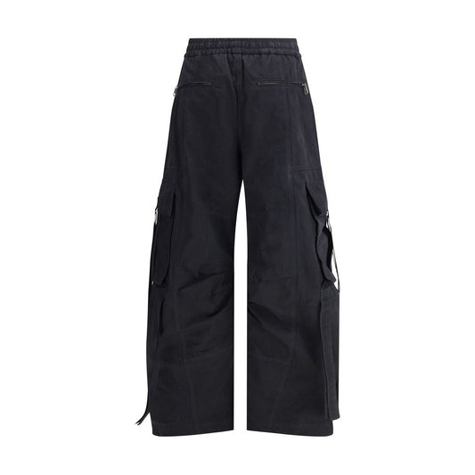 Waxed faille cargo Pants