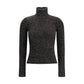 Ribbed long-sleeve T-shirt