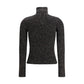 Ribbed long-sleeve T-shirt
