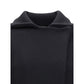 Black Merino Wool Coat