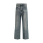 Blue Cotton Jeans Denim