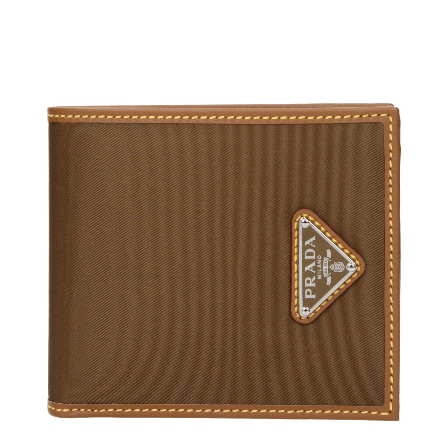 Brown Fabric Wallet