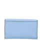 Light Blue Leather Wallet