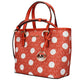 Orange Fabric Handbag