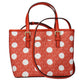 Orange Fabric Handbag