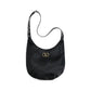 Black Leather Shoulder Bag