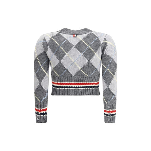 Argyle V-Neck Cardigan