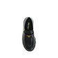 Black Calf Leather Bos Taurus Platform Loafers