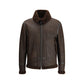 Coburn aviator Jacket in waxed suede shearling