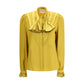 Yellow Silk Blouse