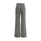 Bottonato Natté Wool Trousers