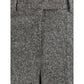 Bottonato Natté Wool Trousers