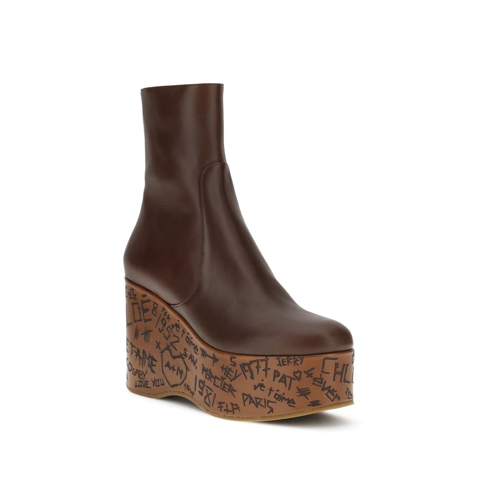 Brown Leather Boots