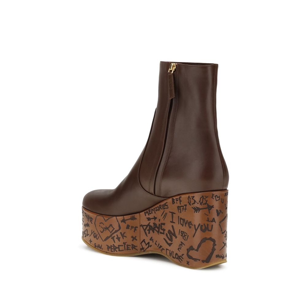Brown Leather Boots