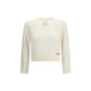Cream Wool Sweatshirt