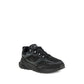 Black Calf Leather Bos Taurus Athletic Sneakers