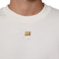 White DG Logo Crew Neck Sweatshirt Sweater