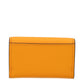Orange Leather Wallet