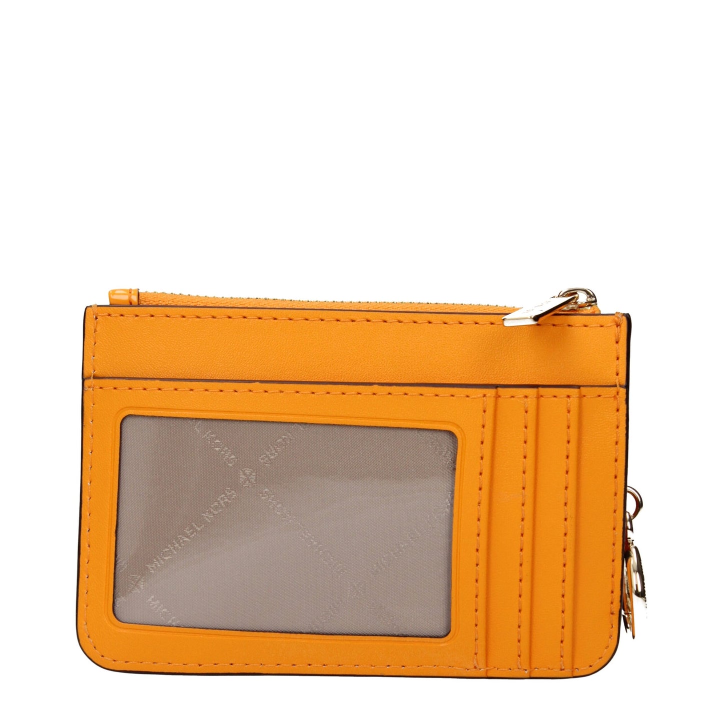 Orange Leather Wallet