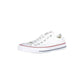 White Textile Sneaker