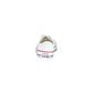 White Textile Sneaker