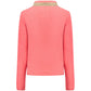 Pink Polyester Sweatshirt