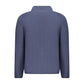 Blue Polyester Sweatshirt